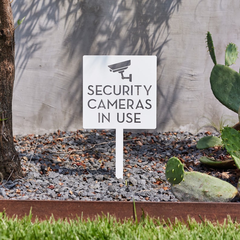 Home Yard Security - Знак безопасности для камеры видеонаблюдения на