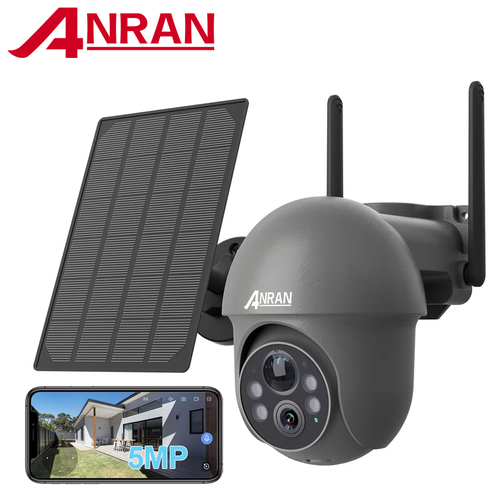 Home Security Cameras Wireless - ANRAN 2K Wi-Fi камера 3/5MP камера
