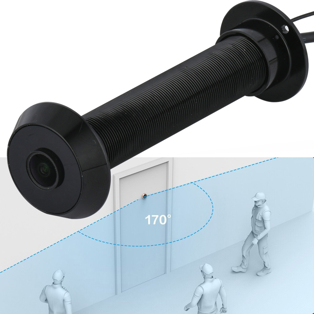 Home Security Front Door Camera - Беспроводная Wi-Fi IP-камера-глазок для двери 1080P