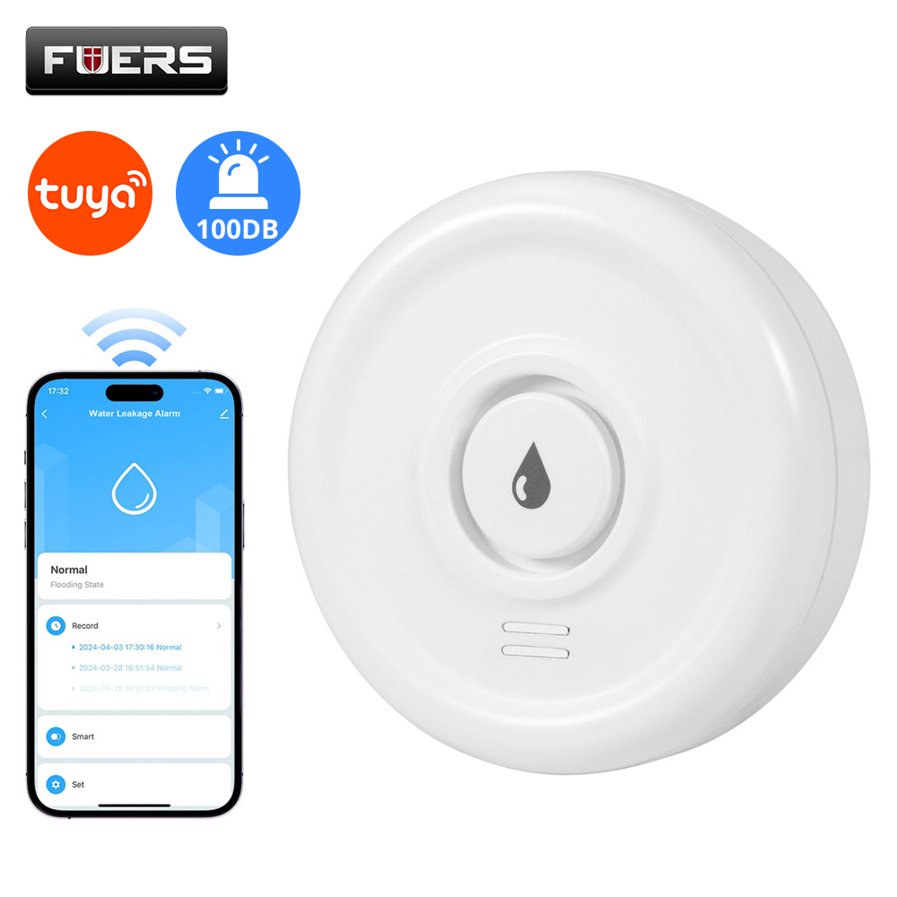Home Security Network - Детектор утечки воды Fuers, умная домашняя