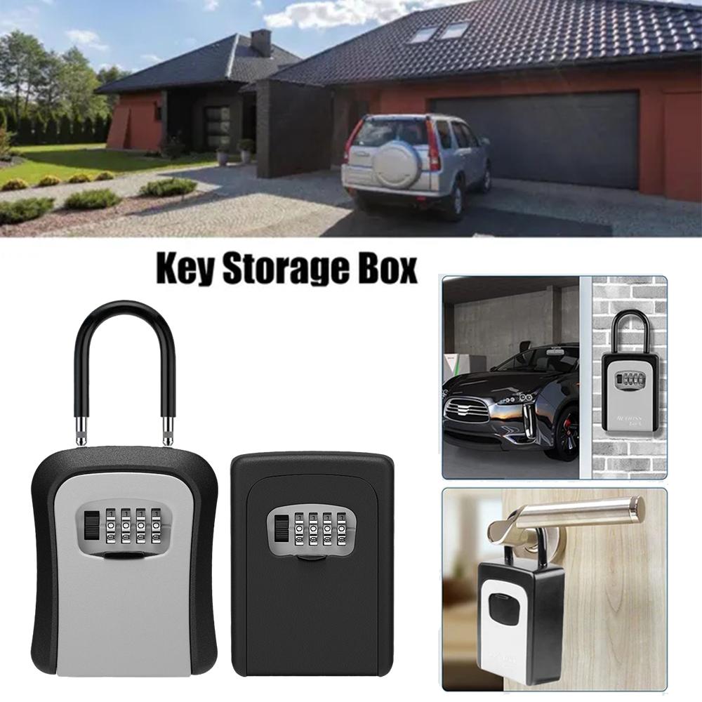 Home Security Key - Настенный ящик для хранения ключей, портативный