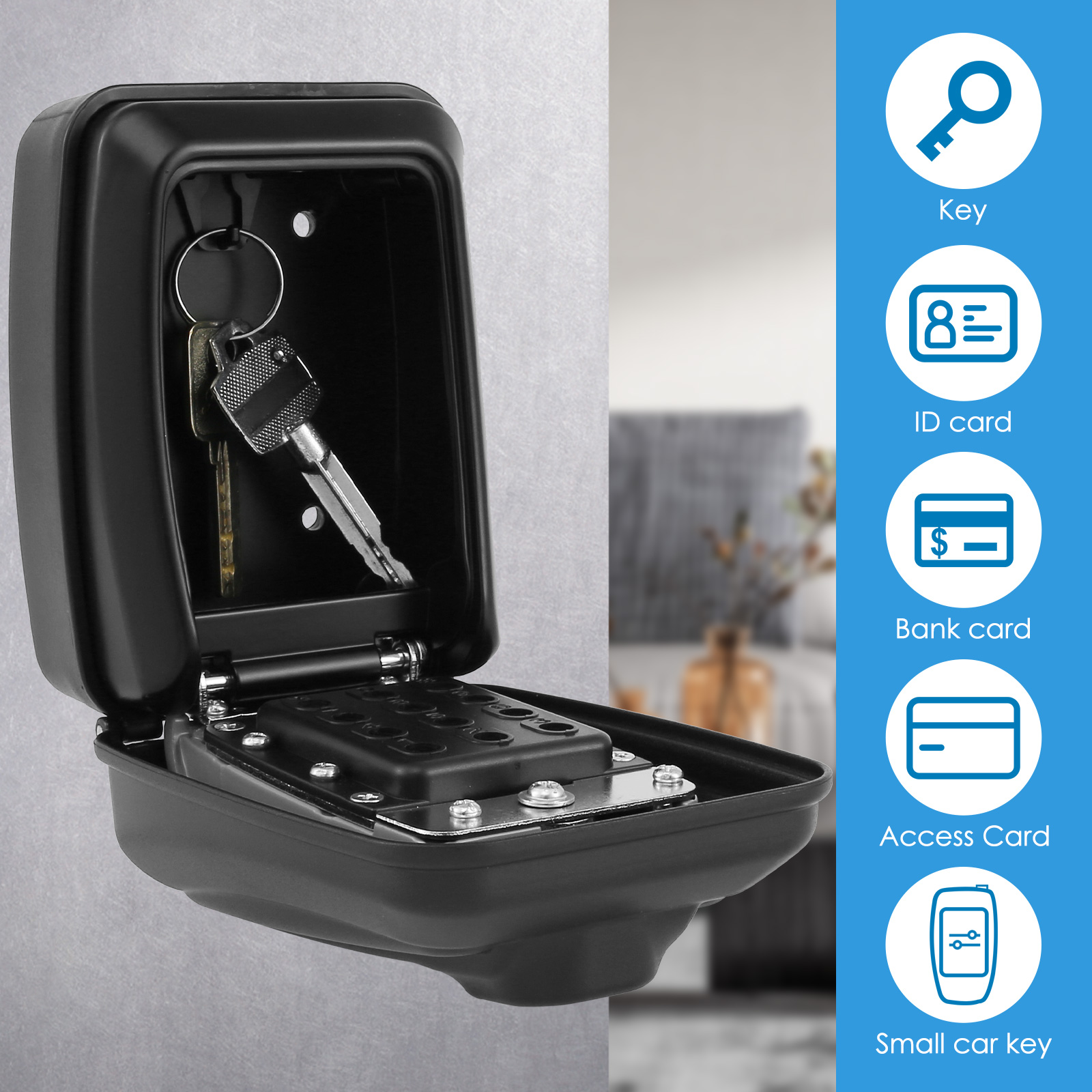Замок для ключей, настенное кр – обзор и цена Home Security News