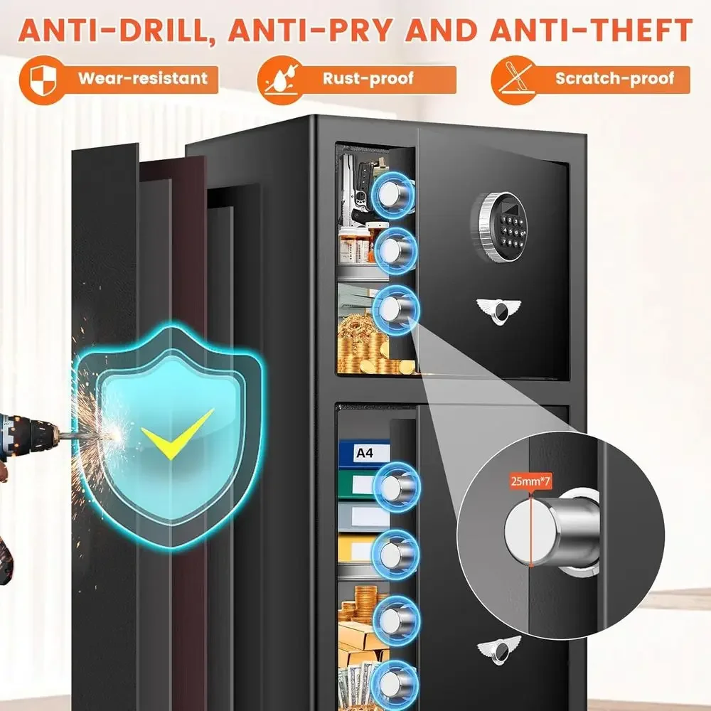 35,4-дюймовый высокий сейф XL  – обзор и цена Home Security Officer