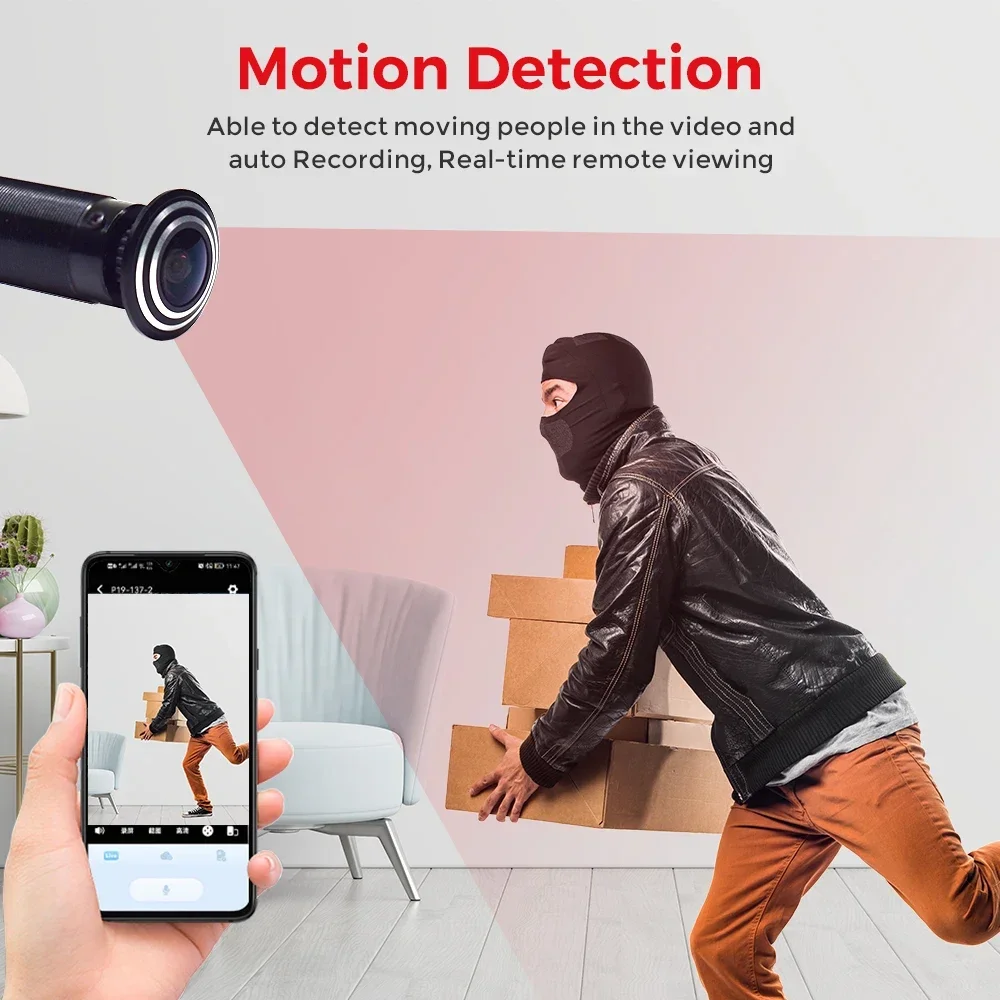 PEGATISAN 2K Wi-Fi Tuya Умный  – обзор и цена Home Security Front Door Camera