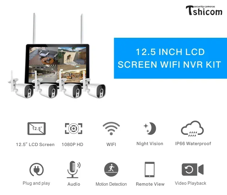 Комплект умной Wi-Fi системы в – обзор и цена Home Security Cameras Wireless
