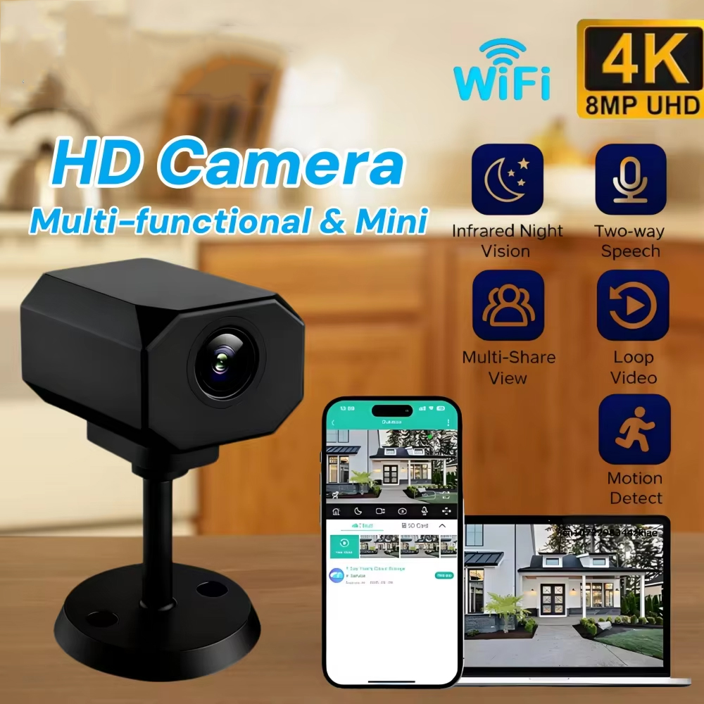 4K HD Wi-Fi камера безопасност – обзор и цена Home Security News