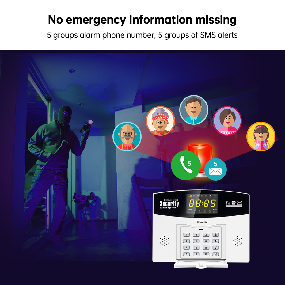 Комплект умной сигнализации Fu – обзор и цена Home Security Front Door Camera