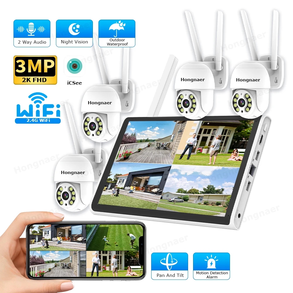 Комплект беспроводной системы  – обзор и цена Home Security Cameras Wireless