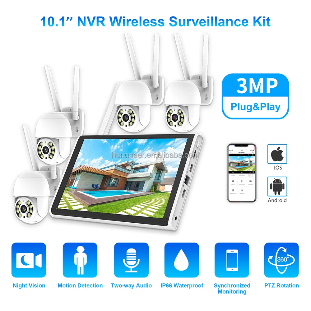 Комплект беспроводной системы  – обзор и цена Home Security Cameras Wireless