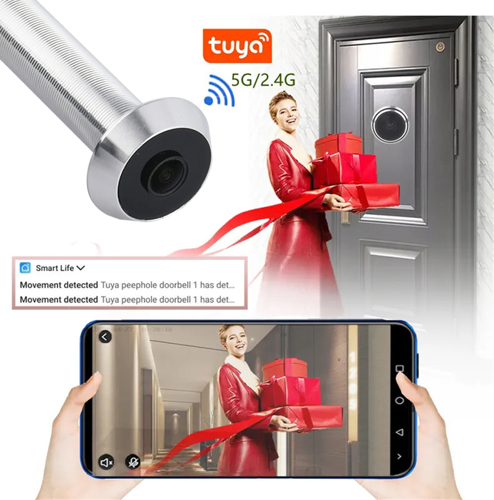 Беспроводная Wi-Fi IP-камера-г – обзор и цена Home Security Front Door Camera