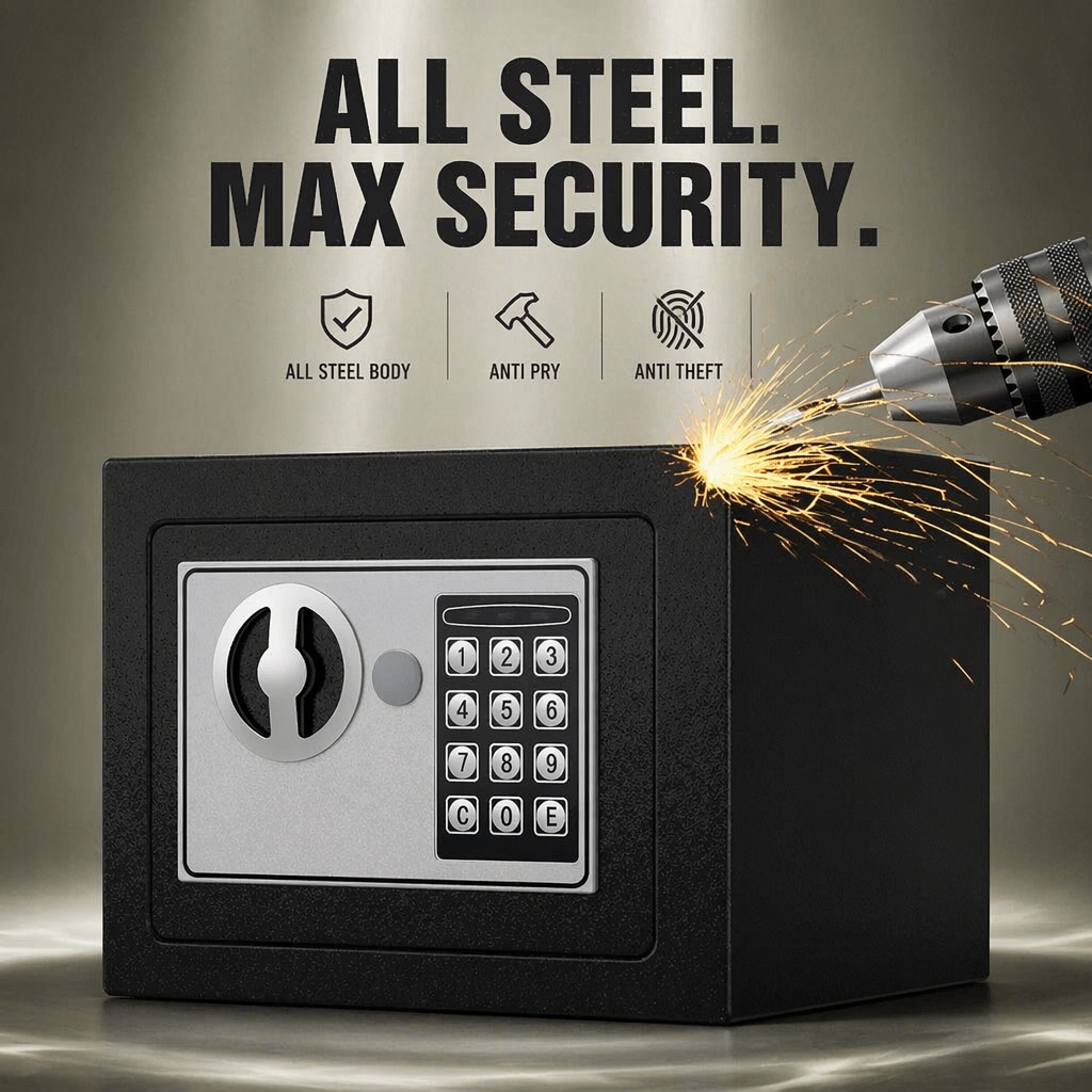 Цельностальной электронный сей – обзор и цена Home Security Officer