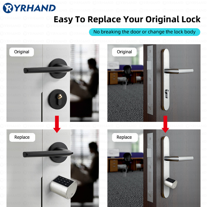 Умный евроцилиндрический дверн – обзор и цена Home Security Key