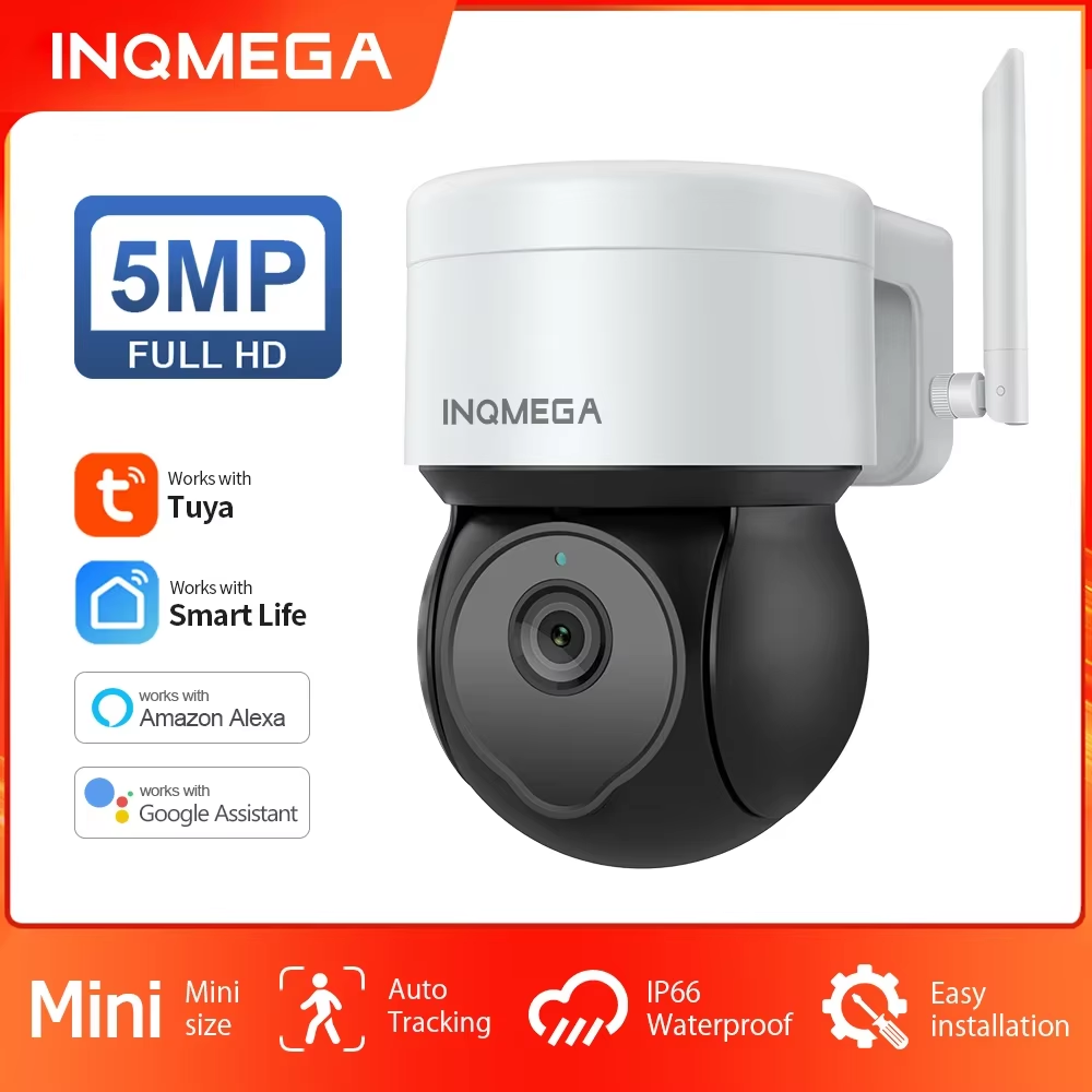 INQMEGA 5MP Tuya Уличная PTZ-к – обзор и цена Home Yard Security