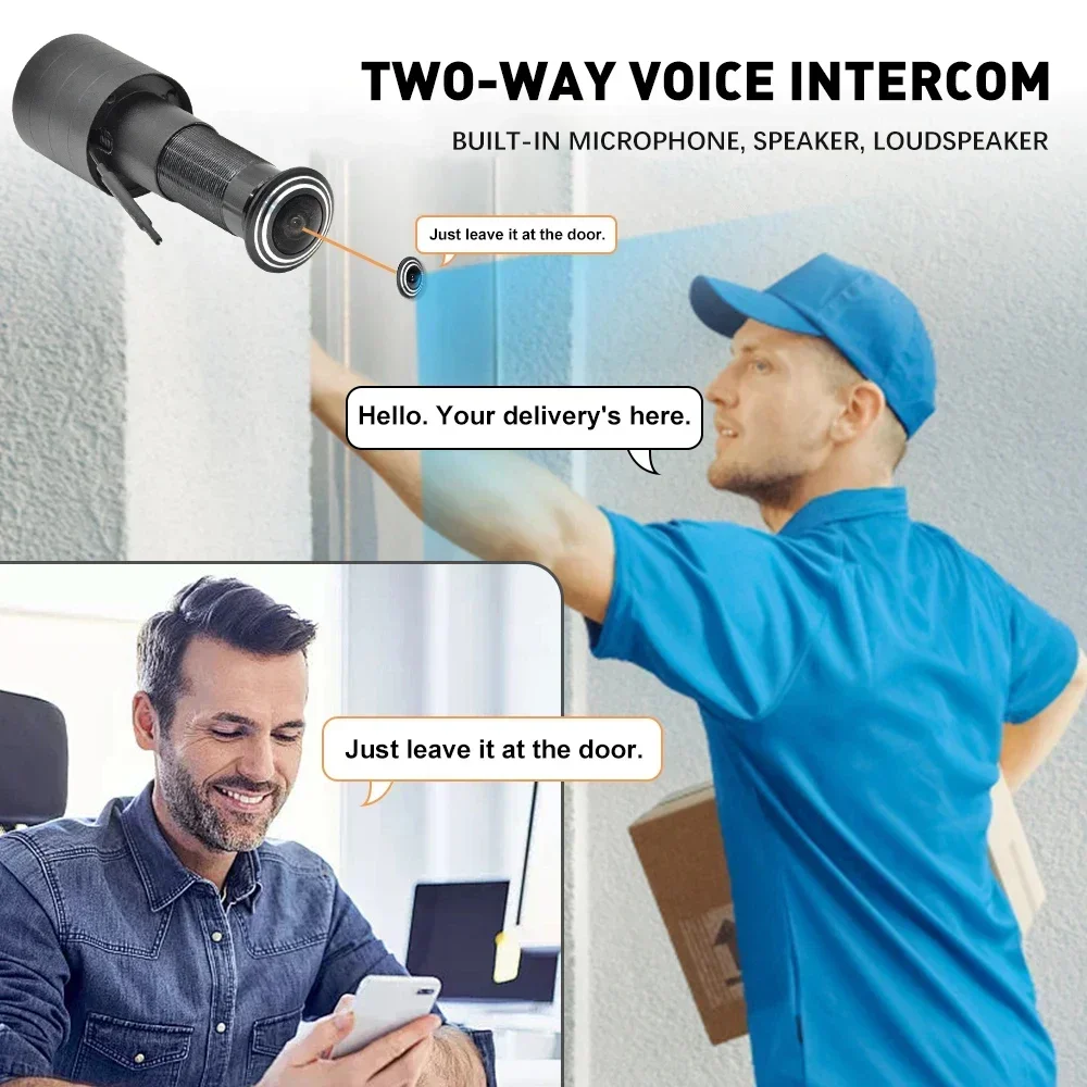 Беспроводная Wi-Fi камера PEGA – обзор и цена Home Security Front Door Camera